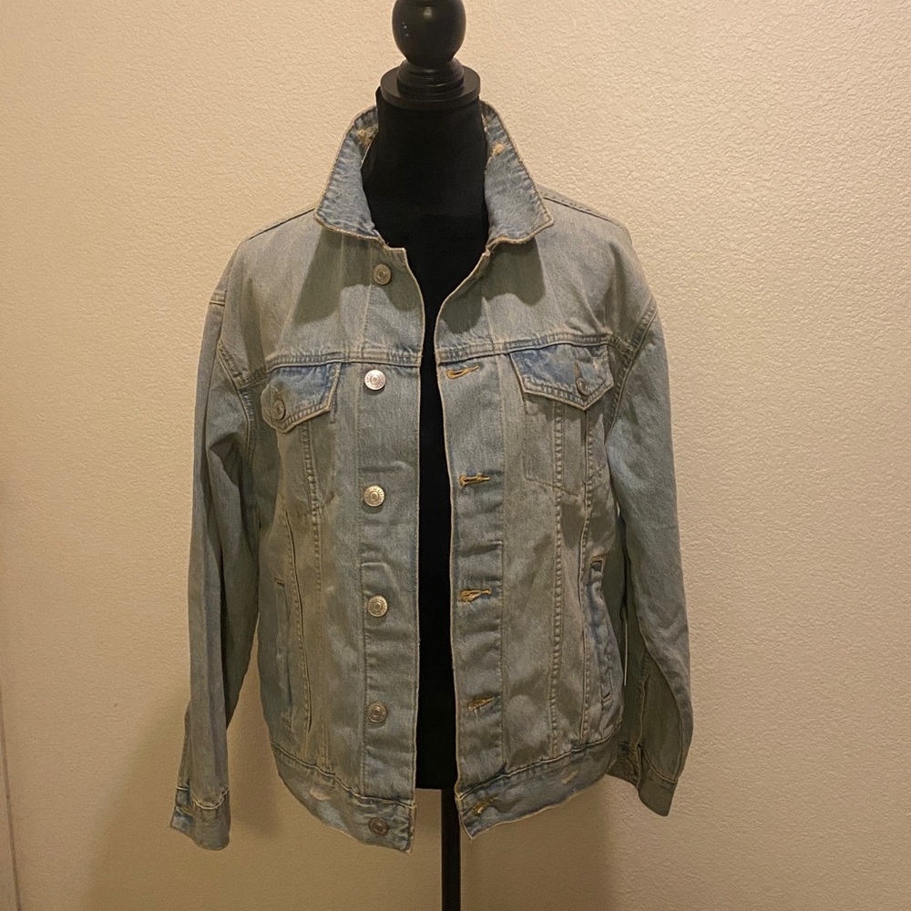 Forever 21 Sky Blue Denim Jacket - Picture 4 of 5